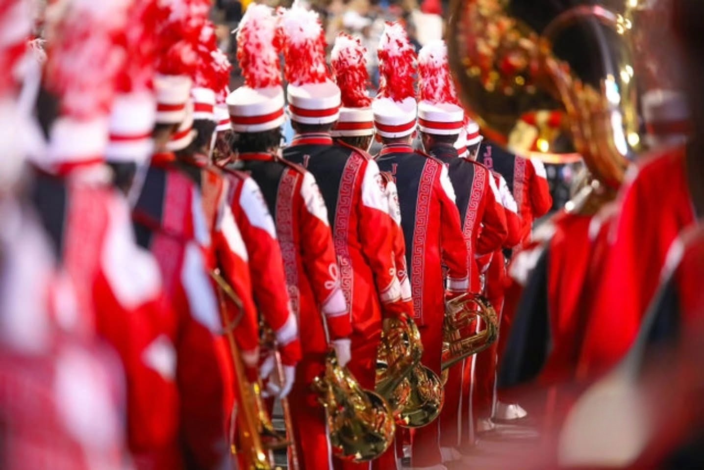 Majestic Marching Cardinals community and crowd