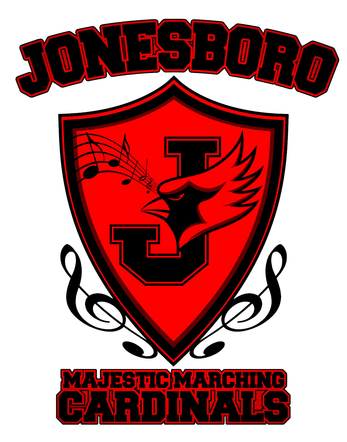 Majestic Marching Cardinals logo