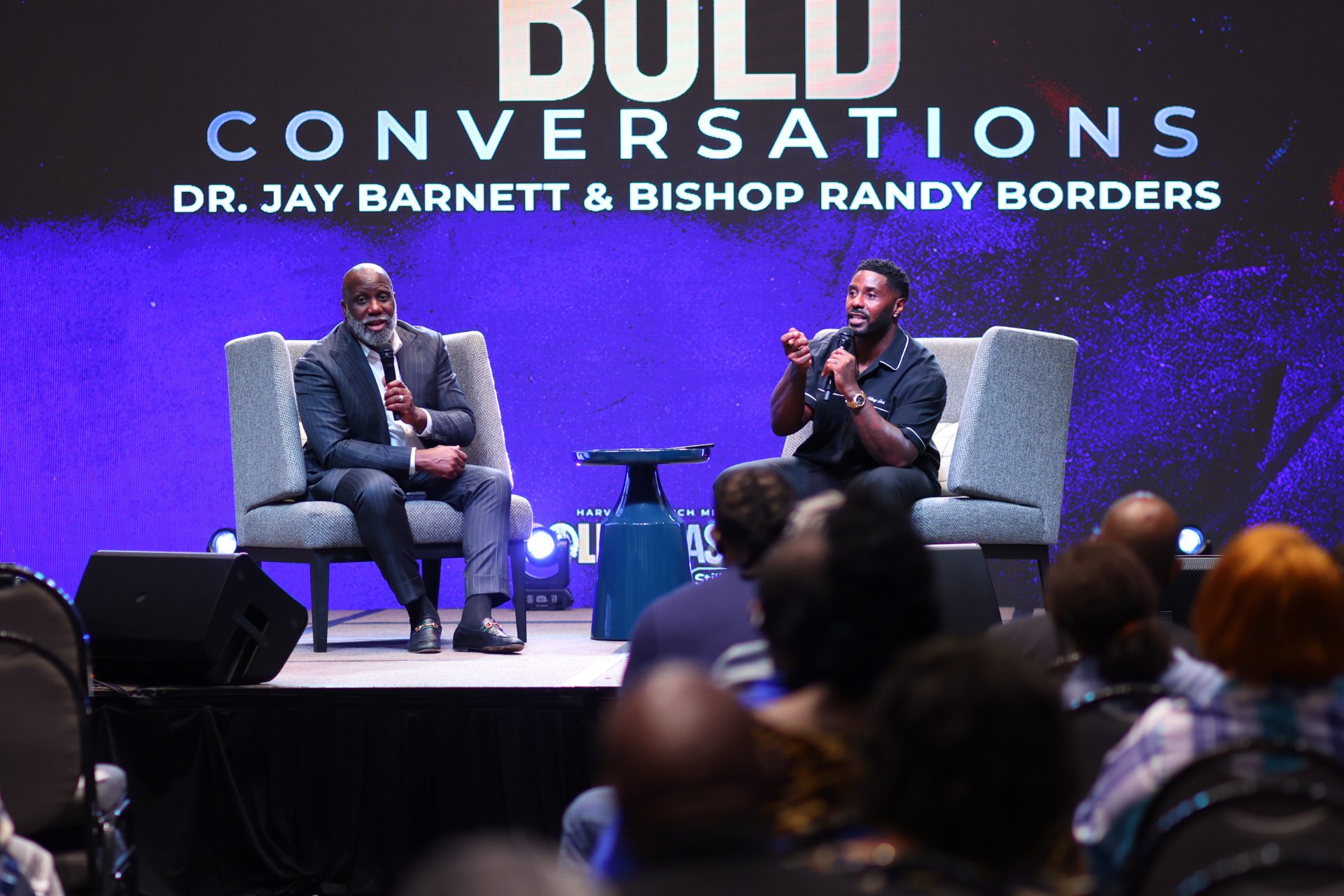 Bishop Randy Borders in a mentorship conversation