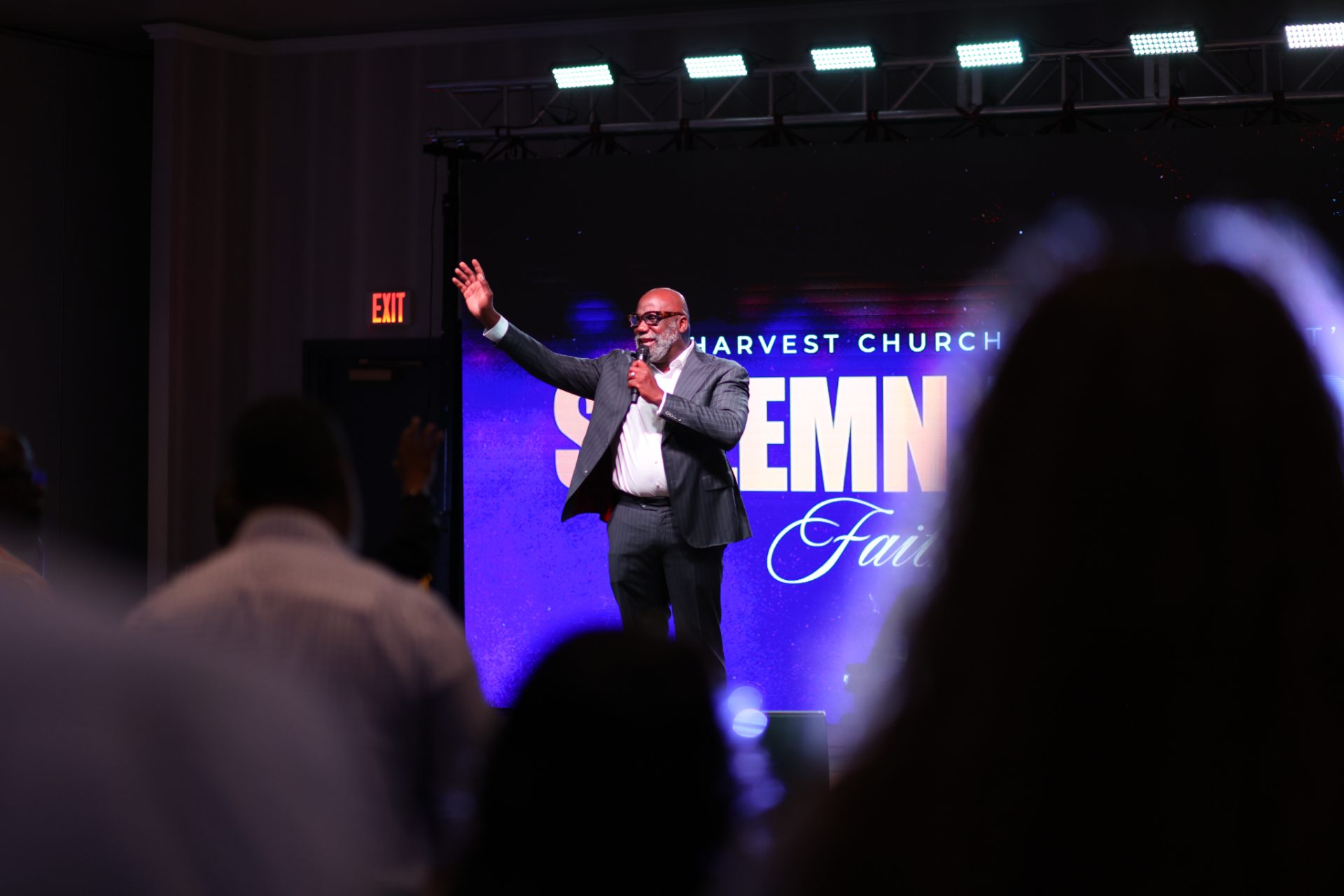 Bishop Randy Borders preaching